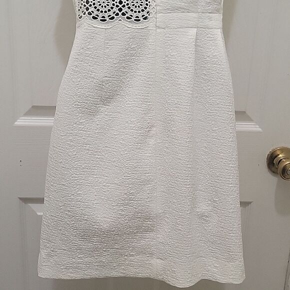 Sandro Paris Eyelet Sleveless Dress (SZ 34) - Picture 9 of 16